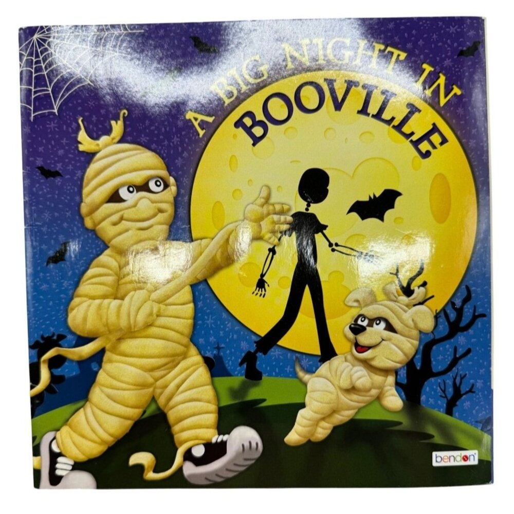 A Big Night In Booville Childrens paperback Book English bendon 2021 READ